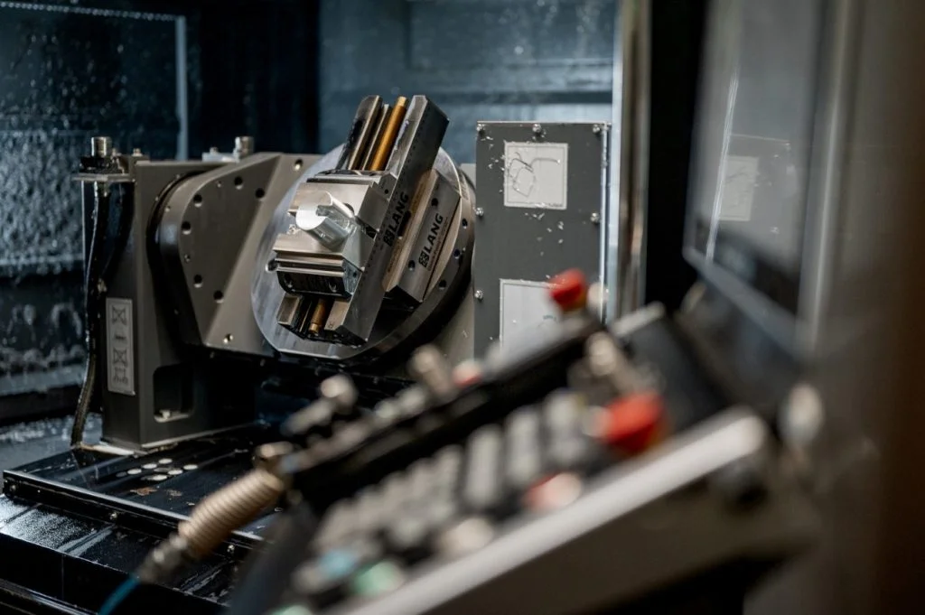 CNC en fonctionnement.